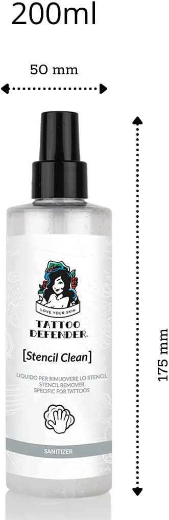 Tattoo Defender Stencil Clean