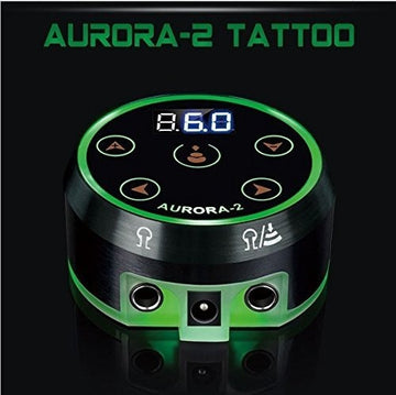 Alimentatore per tatuaggi a due macchine