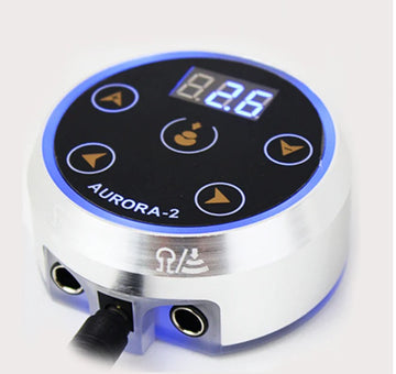 Alimentatore per tatuaggi a due macchine