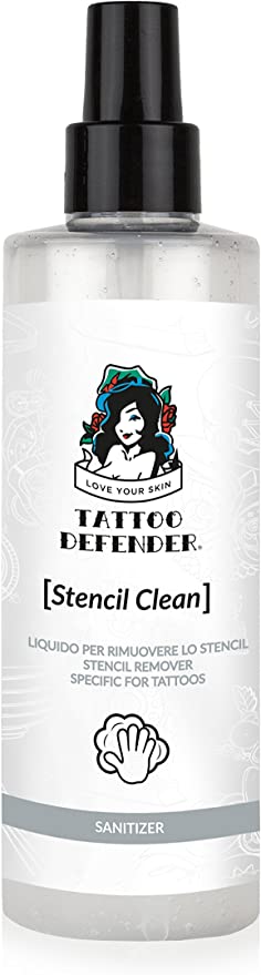Tattoo Defender Stencil Clean